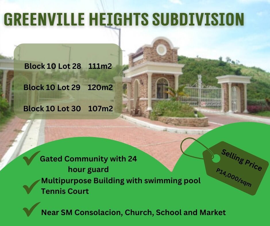 greenville subdivision lot for sale