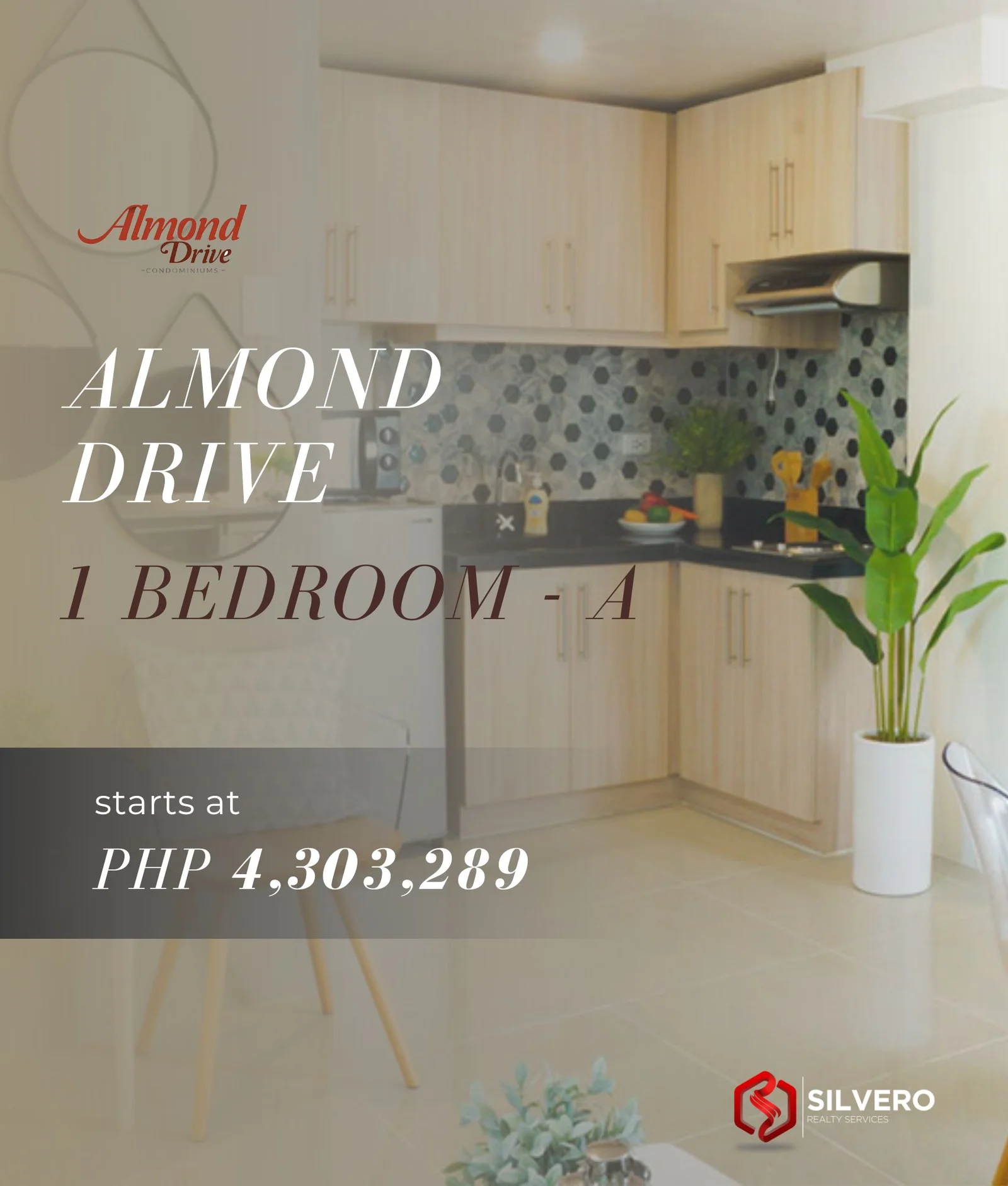 almond drive 1 bedroom a for sale