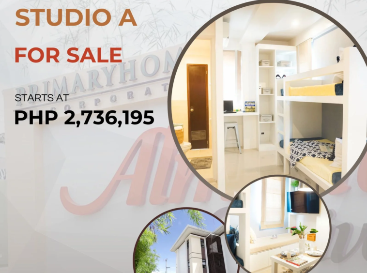 almond drive studio afor sale infographic