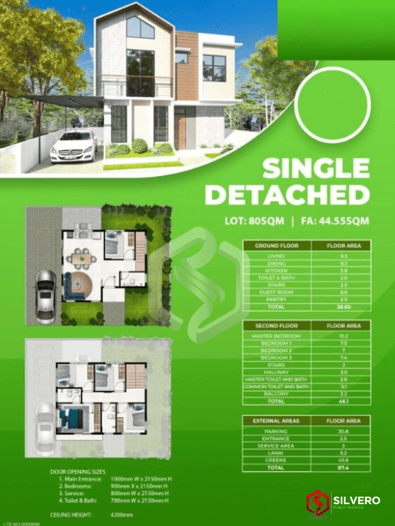 danarra south single detached 1