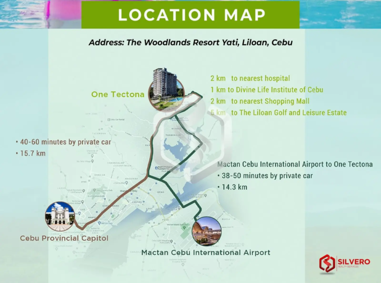 location map tectona 15