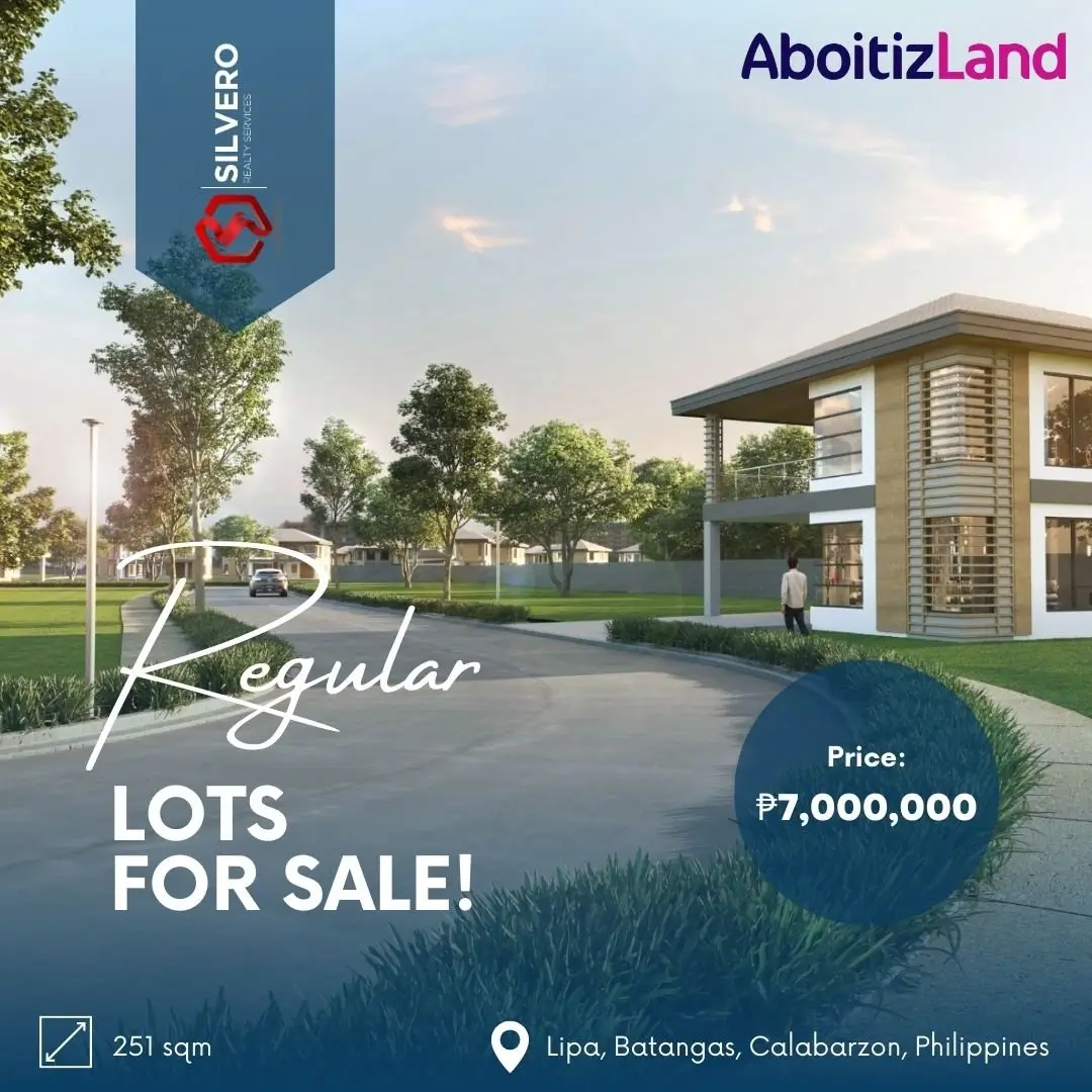 regular lots for sale infographics