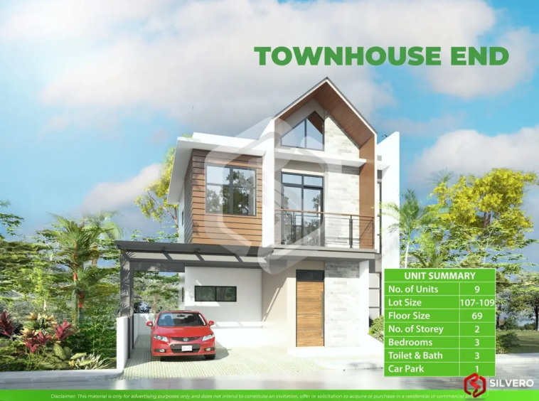 townhouse end danarrasouth for sale 1