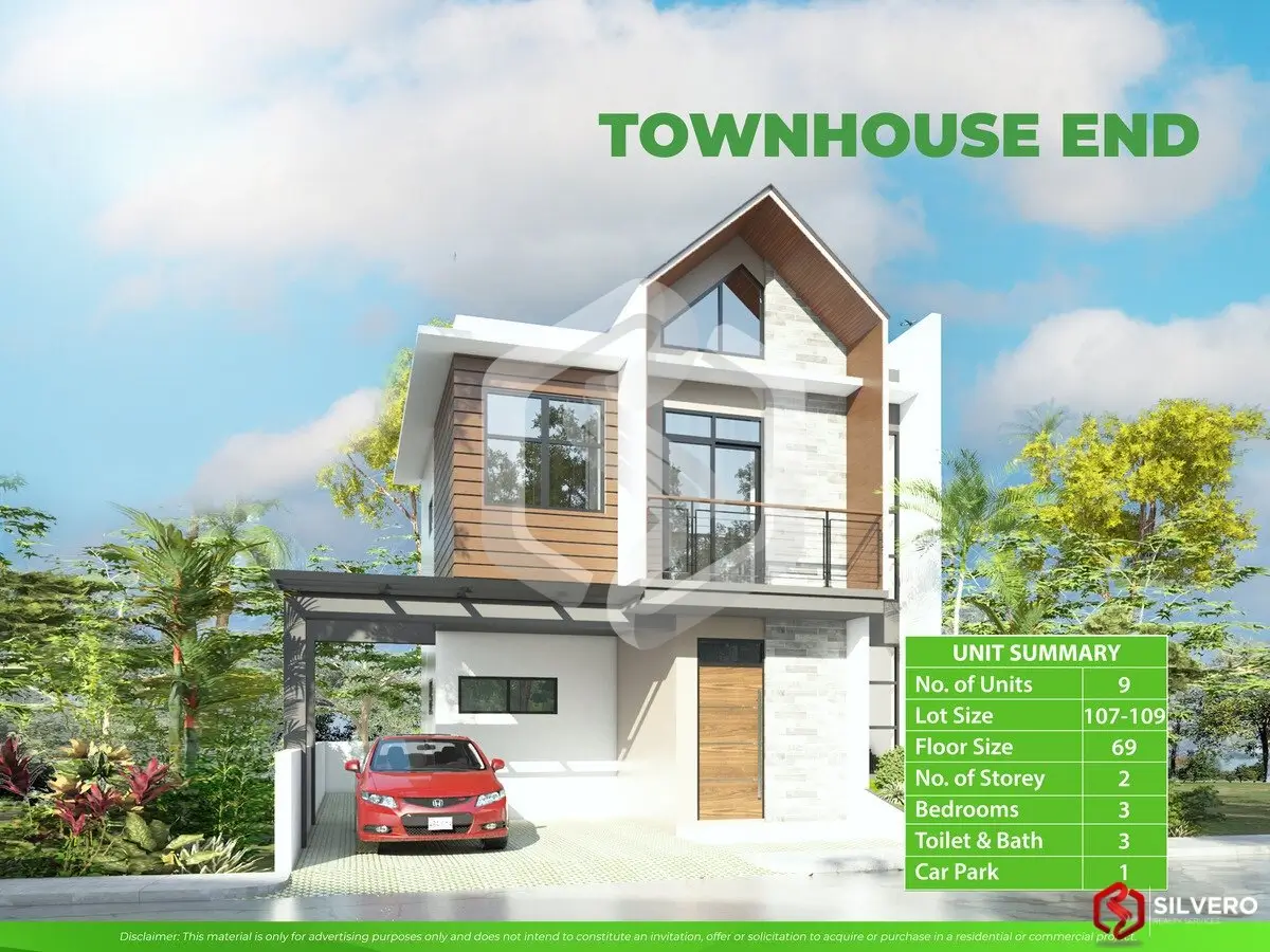 townhouse end danarrasouth for sale 1