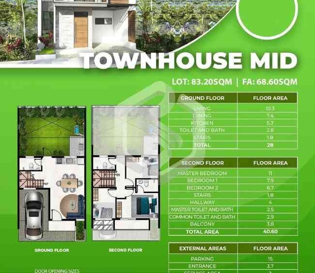 townhouse mid danarrasouth for sale 2