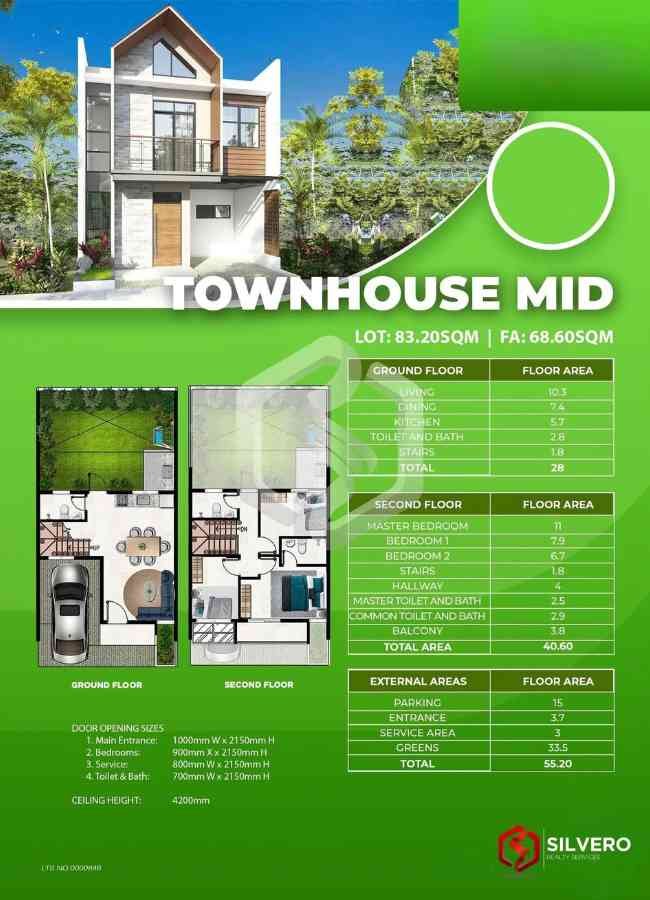 townhouse mid danarrasouth for sale 2