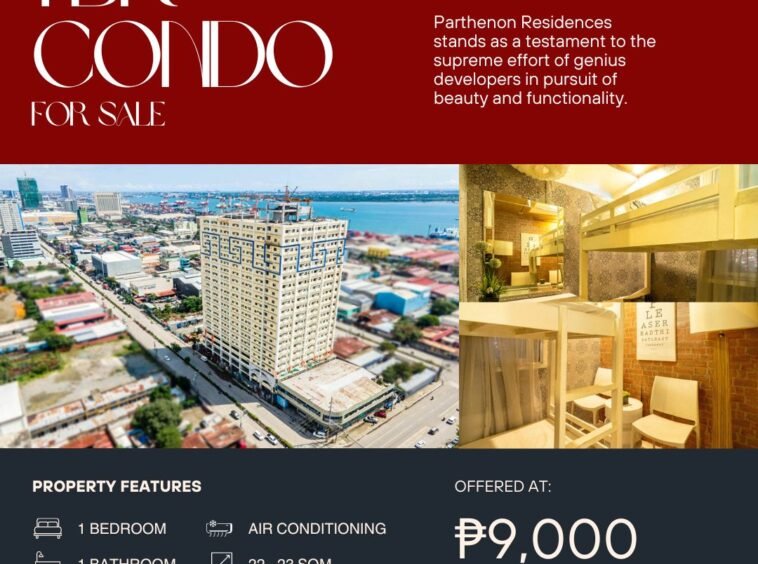 1BR parthenon residences infographic