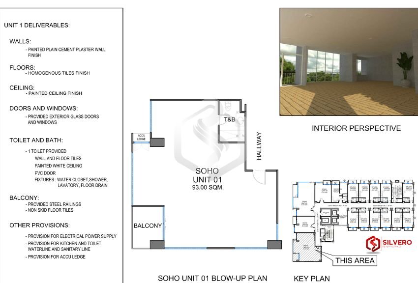 2 bedroom floor plan