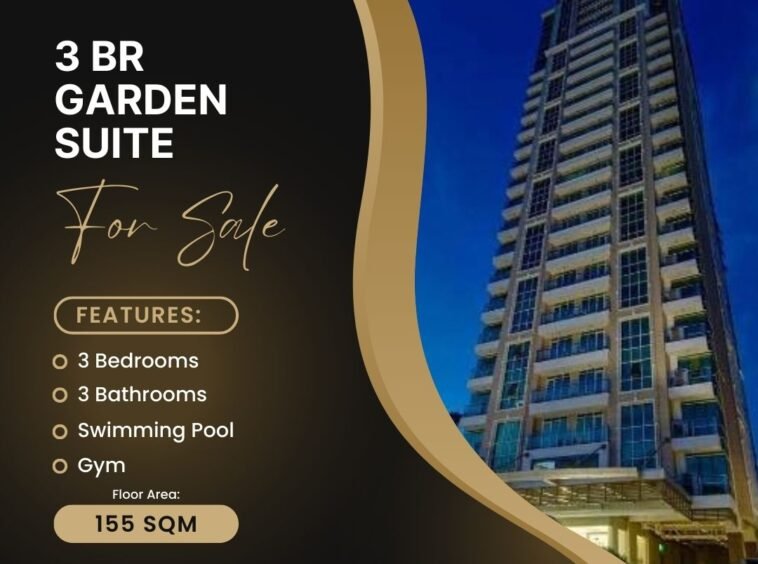 3 BR garden suite for sale