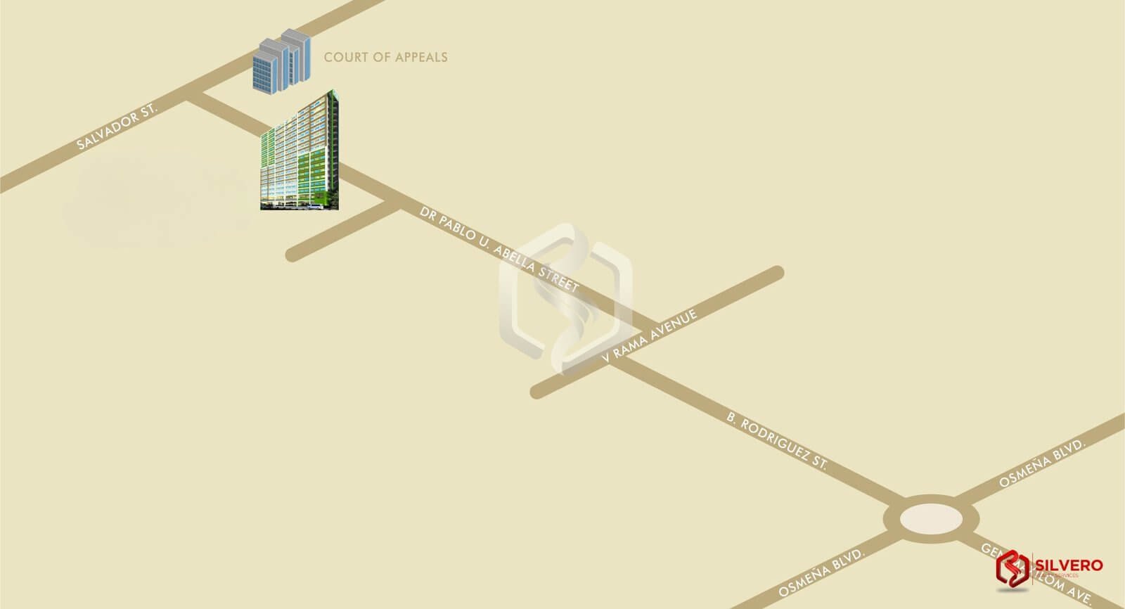 CVR vicinity map