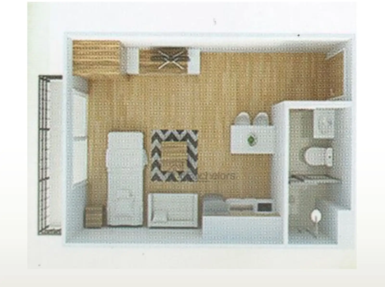 one tectona condo for sale floor plan