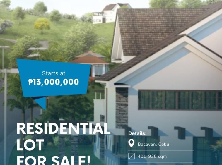 residential lot for sale infographic