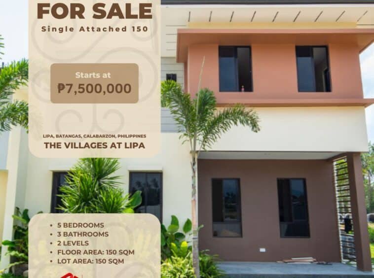 single attached 150 villages at lipa infographic