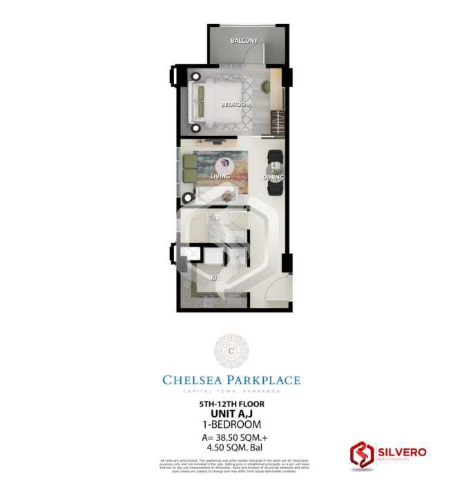 1 bedroom chelsea parkplace