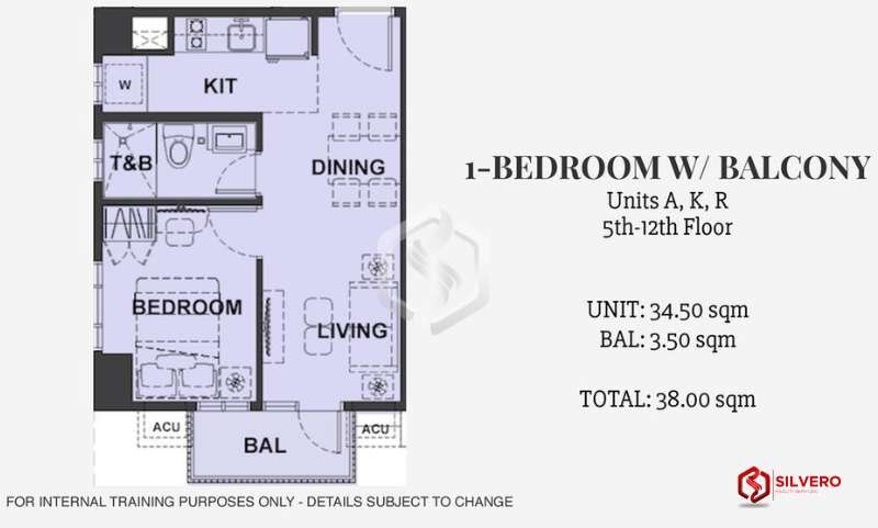 1 bedroom w balcony bryant parklane 2