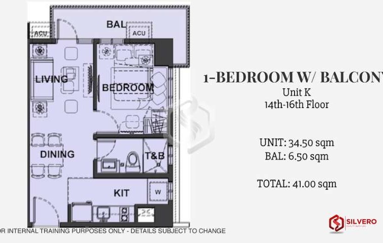 1 bedroom w balcony bryant parklane