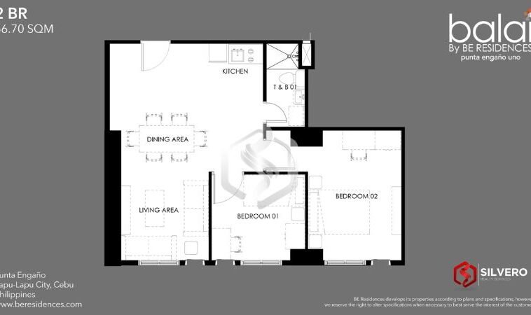 2 bedroom balai punat engaño unit layout