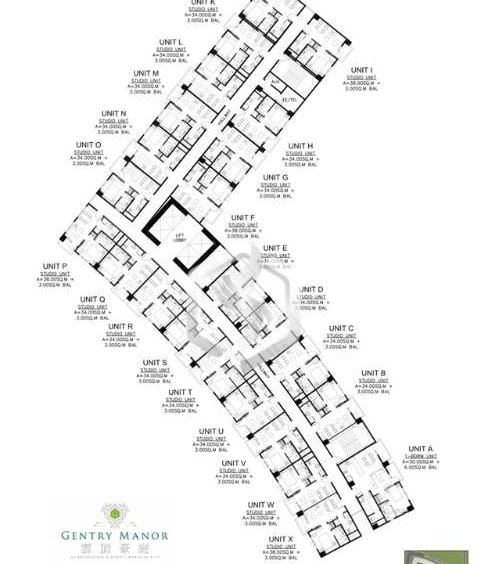 gentry manor tower c floor plan