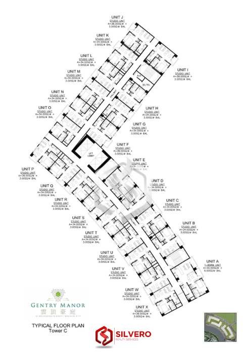 gentry manor tower c floor plan