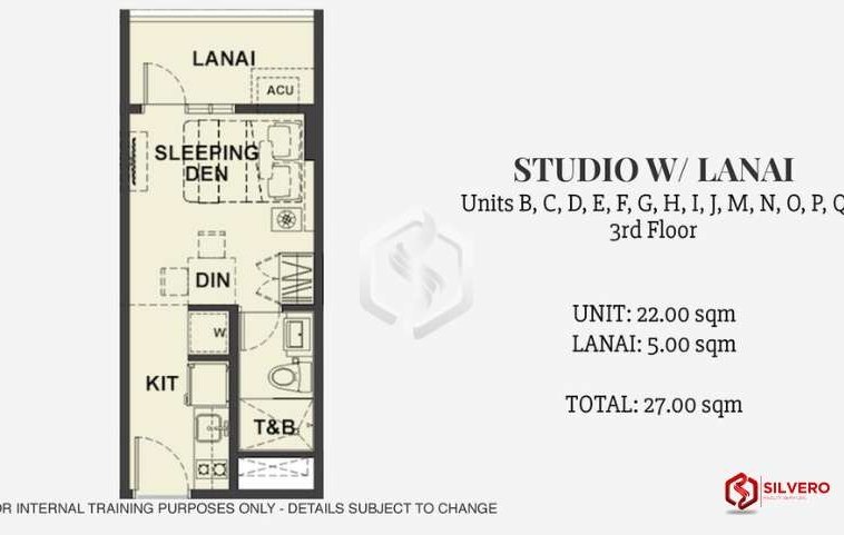 studio w lanai bryant parklane floor plan