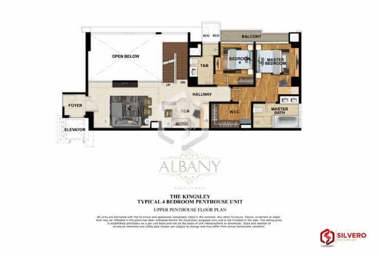 the albany 4 bedroom with balcony 5