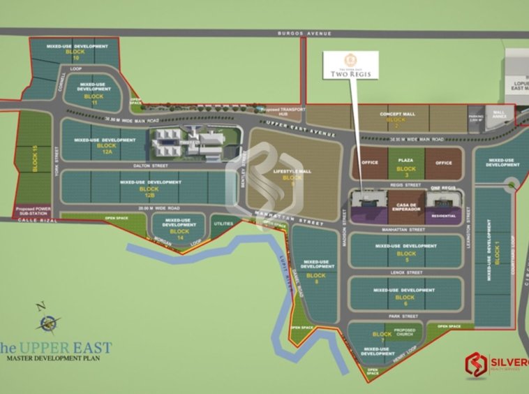 two regis site development plan