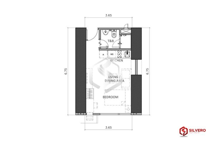 the rise makati studio floor plan