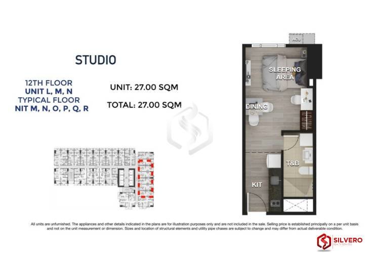 vion towers studio floor plan 2